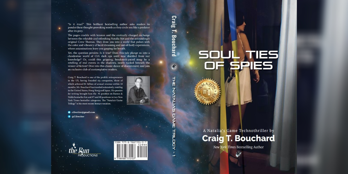 Full cover spread for Soul Ties of Spies