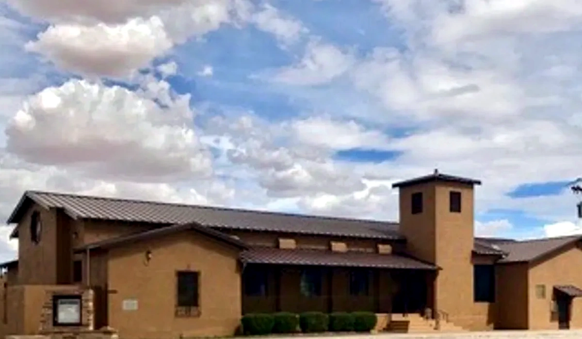 Exterior of Jesus Died For U Ministries church building